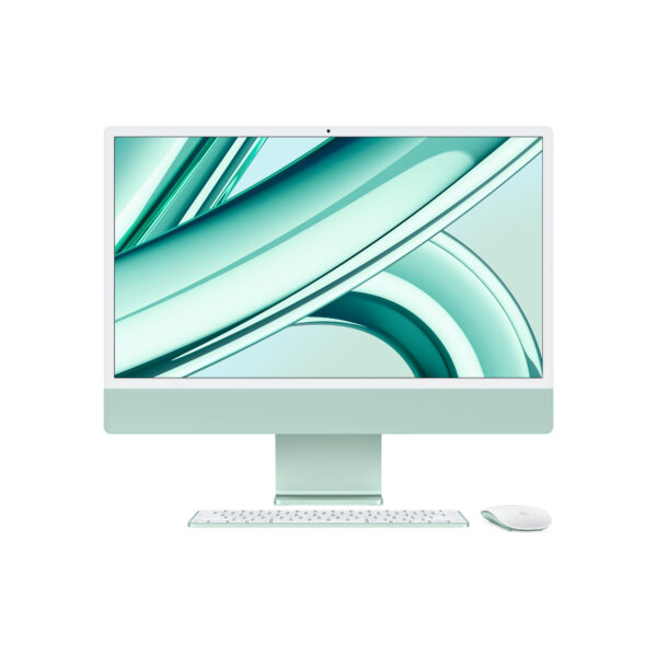 24-inch iMac with Retina 4.5K display: Apple M3 chip with 8-core CPU and 8-core GPU, 256GB SSD - Green (MQRA3B/A)